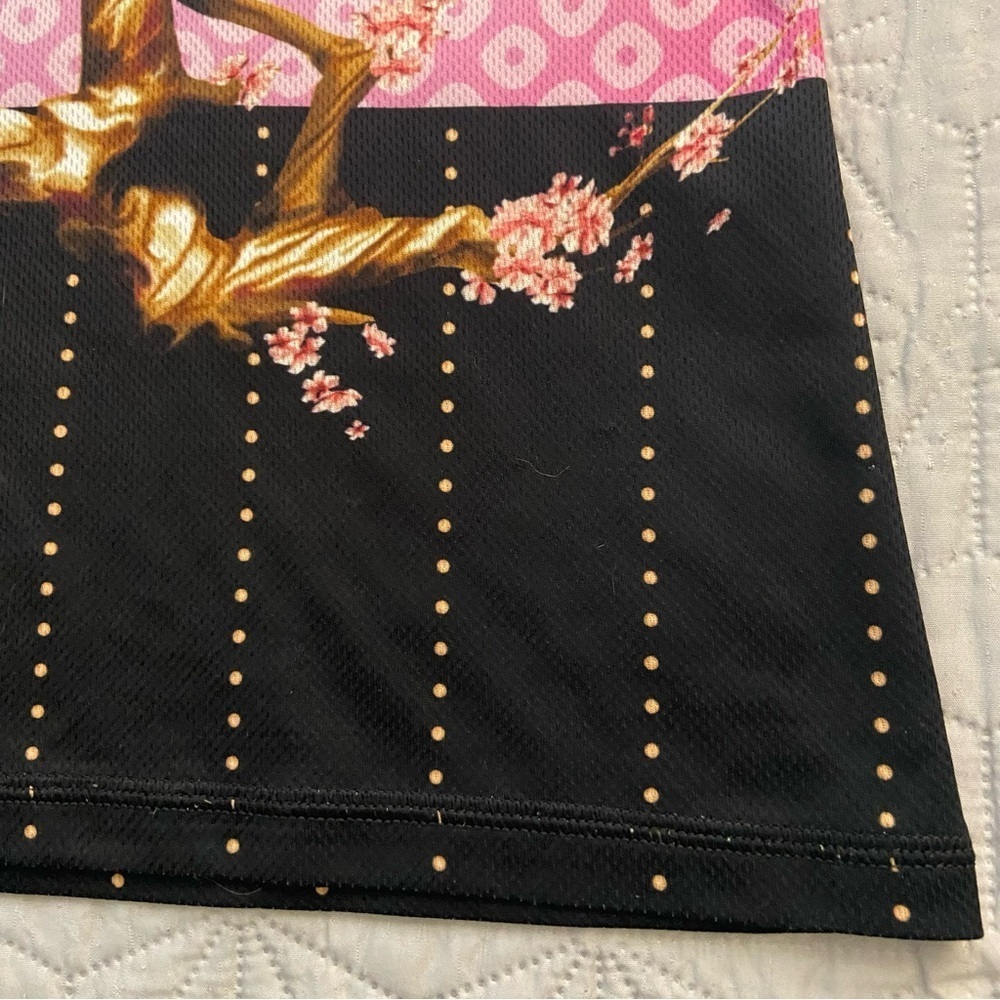 INKnBURN Purple and Pink Cherry Blossom Tank Top - Picture 5 of 7